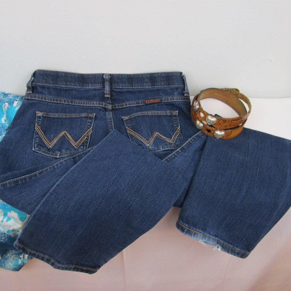 Wrangler Q-Baby Dark Dynasty Ultimate Riding Jeans - Picture 5 of 15
